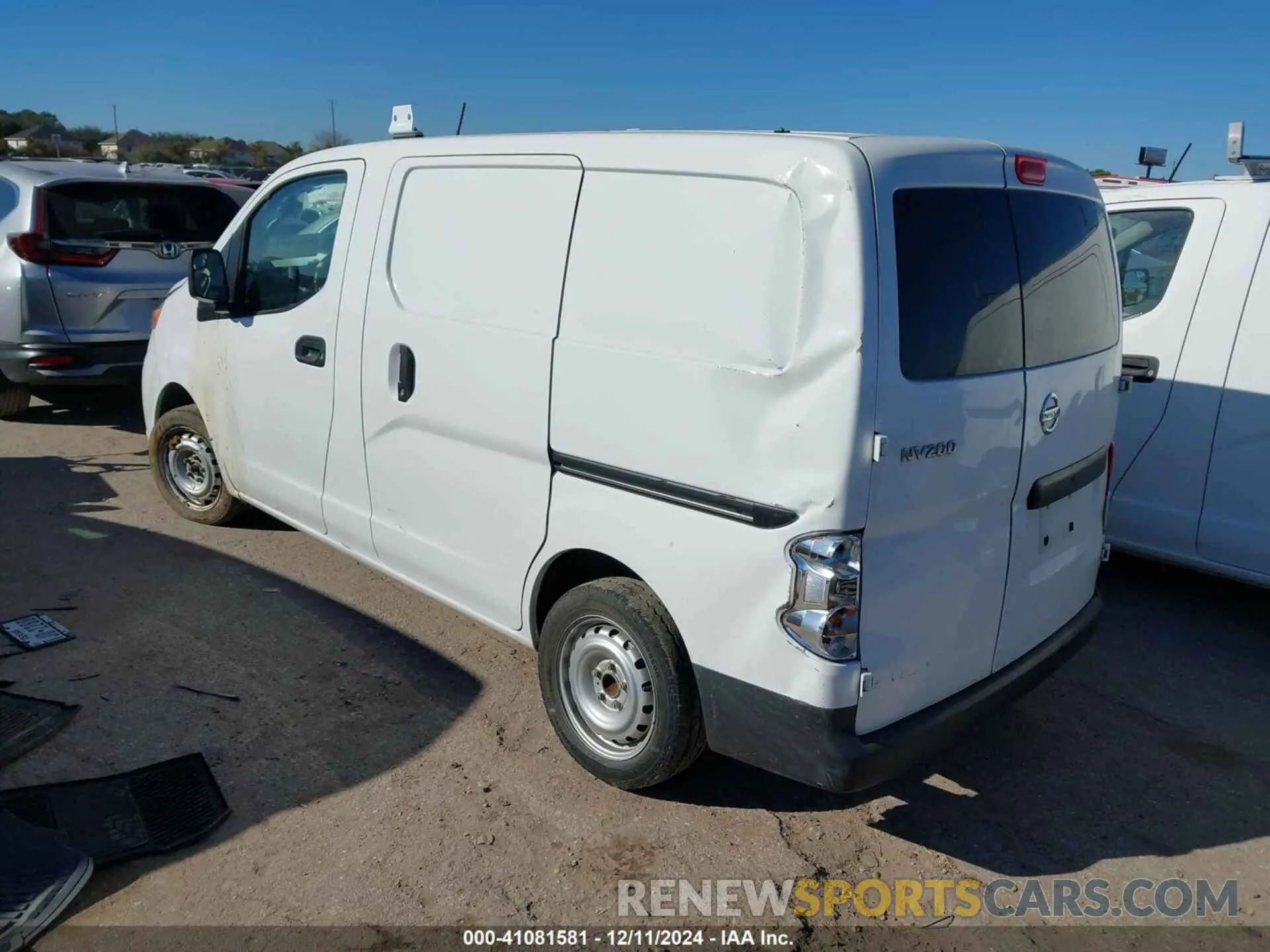 3 Photograph of a damaged car 3N6CM0KN0MK700297 NISSAN NV200 COMPACT CARGO 2021