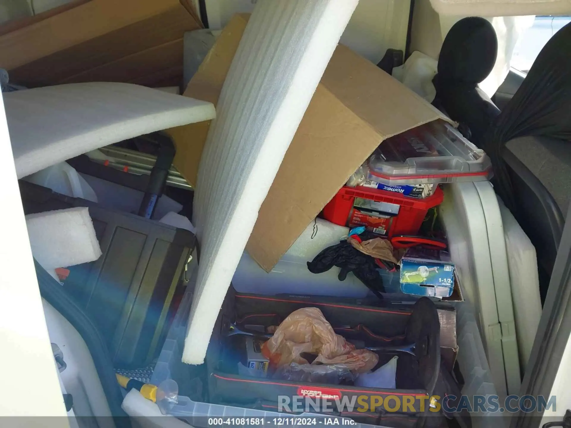 8 Photograph of a damaged car 3N6CM0KN0MK700297 NISSAN NV200 COMPACT CARGO 2021