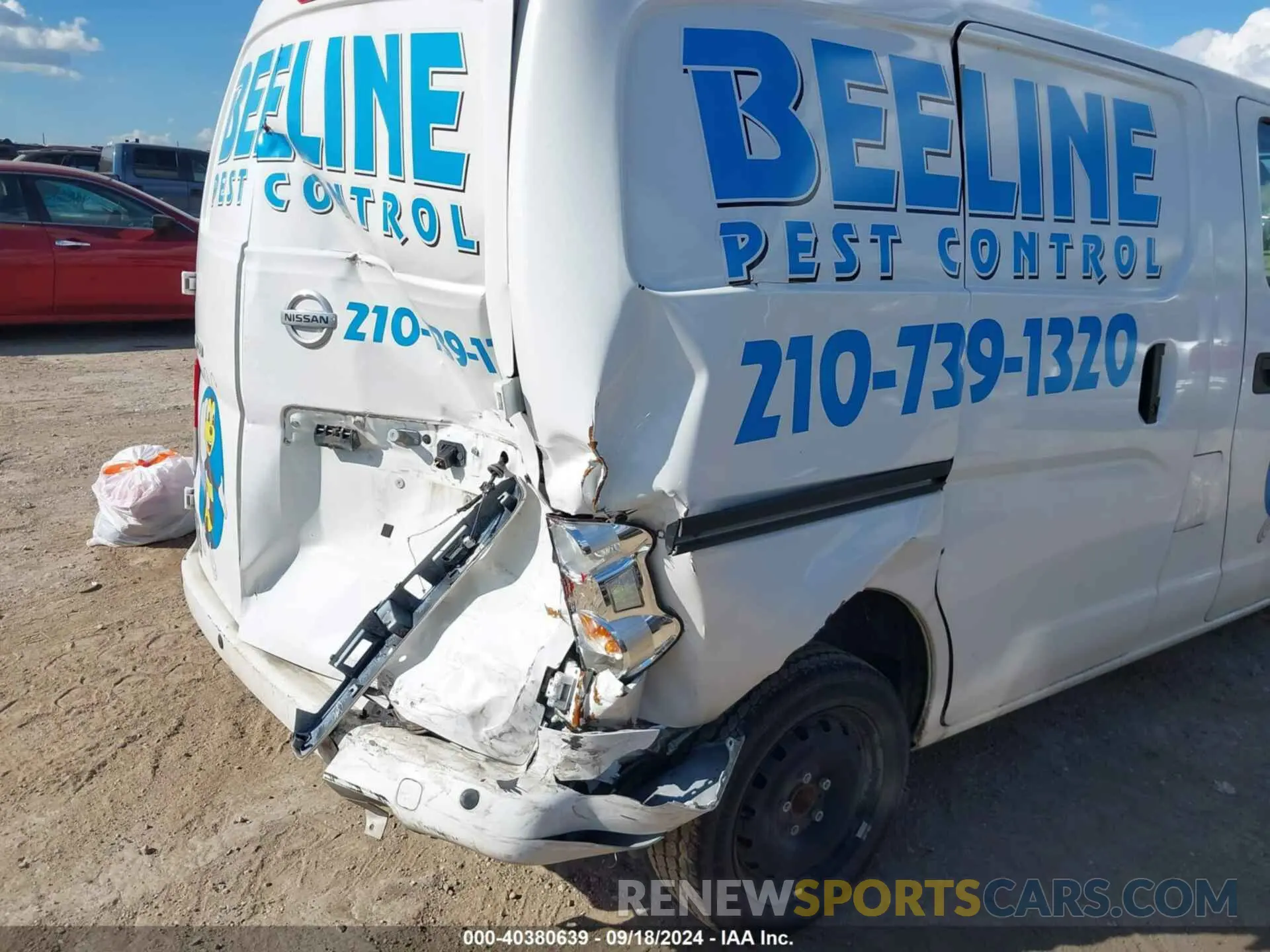 6 Photograph of a damaged car 3N6CM0KN0MK701546 NISSAN NV200 COMPACT CARGO 2021