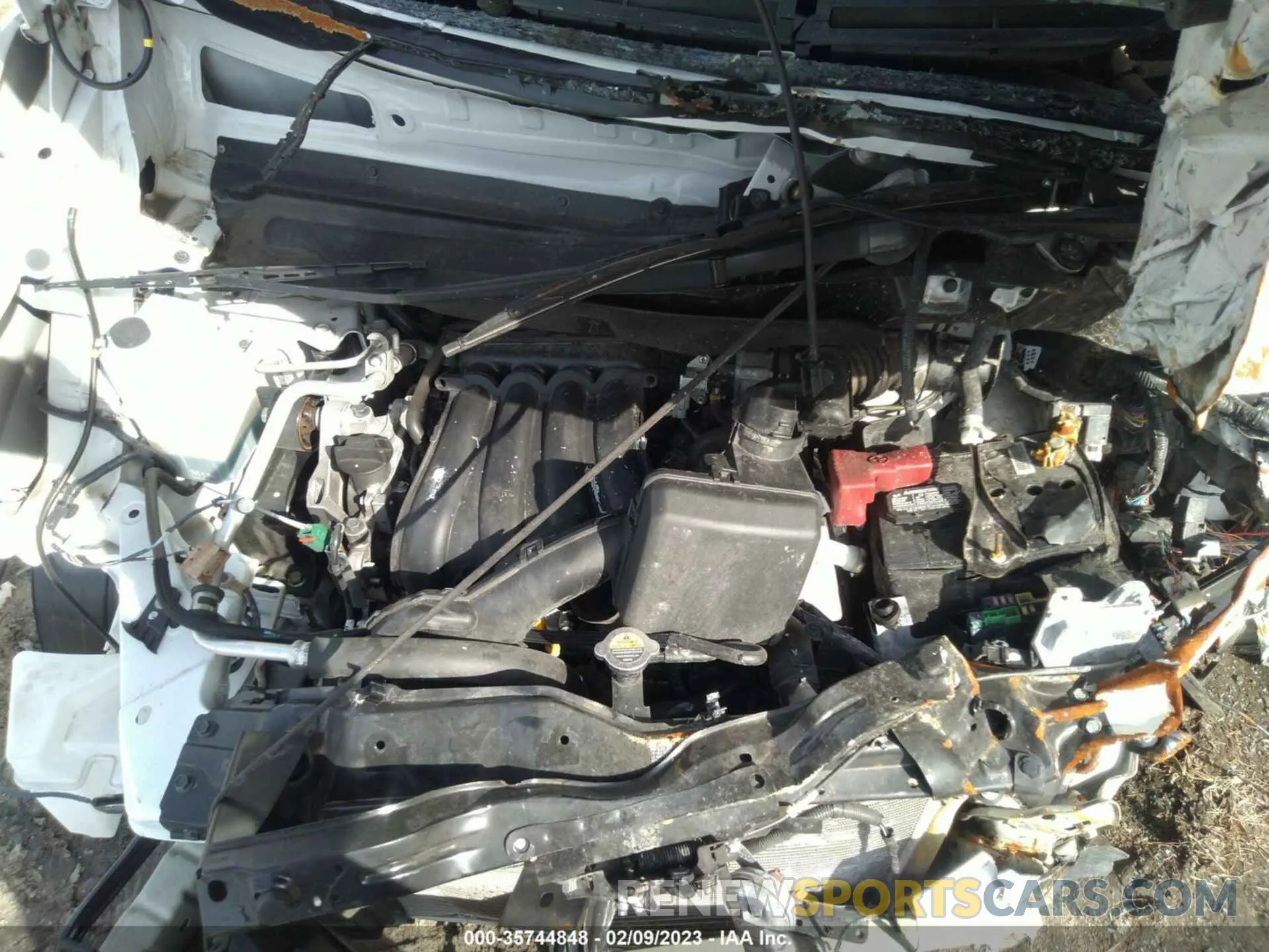 10 Photograph of a damaged car 3N6CM0KN9MK695343 NISSAN NV200 COMPACT CARGO 2021