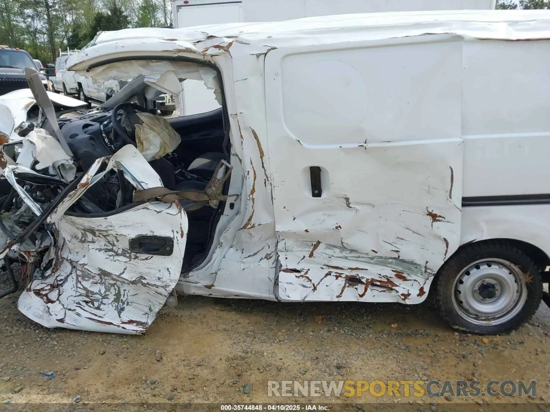 13 Photograph of a damaged car 3N6CM0KN9MK695343 NISSAN NV200 COMPACT CARGO 2021