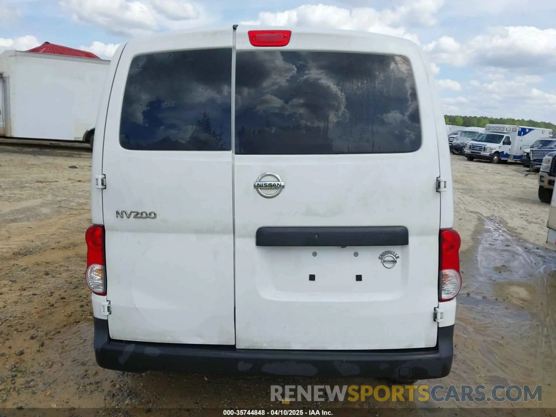 14 Photograph of a damaged car 3N6CM0KN9MK695343 NISSAN NV200 COMPACT CARGO 2021