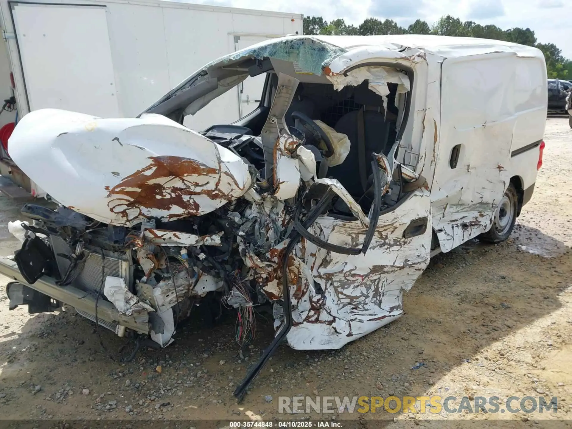 6 Photograph of a damaged car 3N6CM0KN9MK695343 NISSAN NV200 COMPACT CARGO 2021