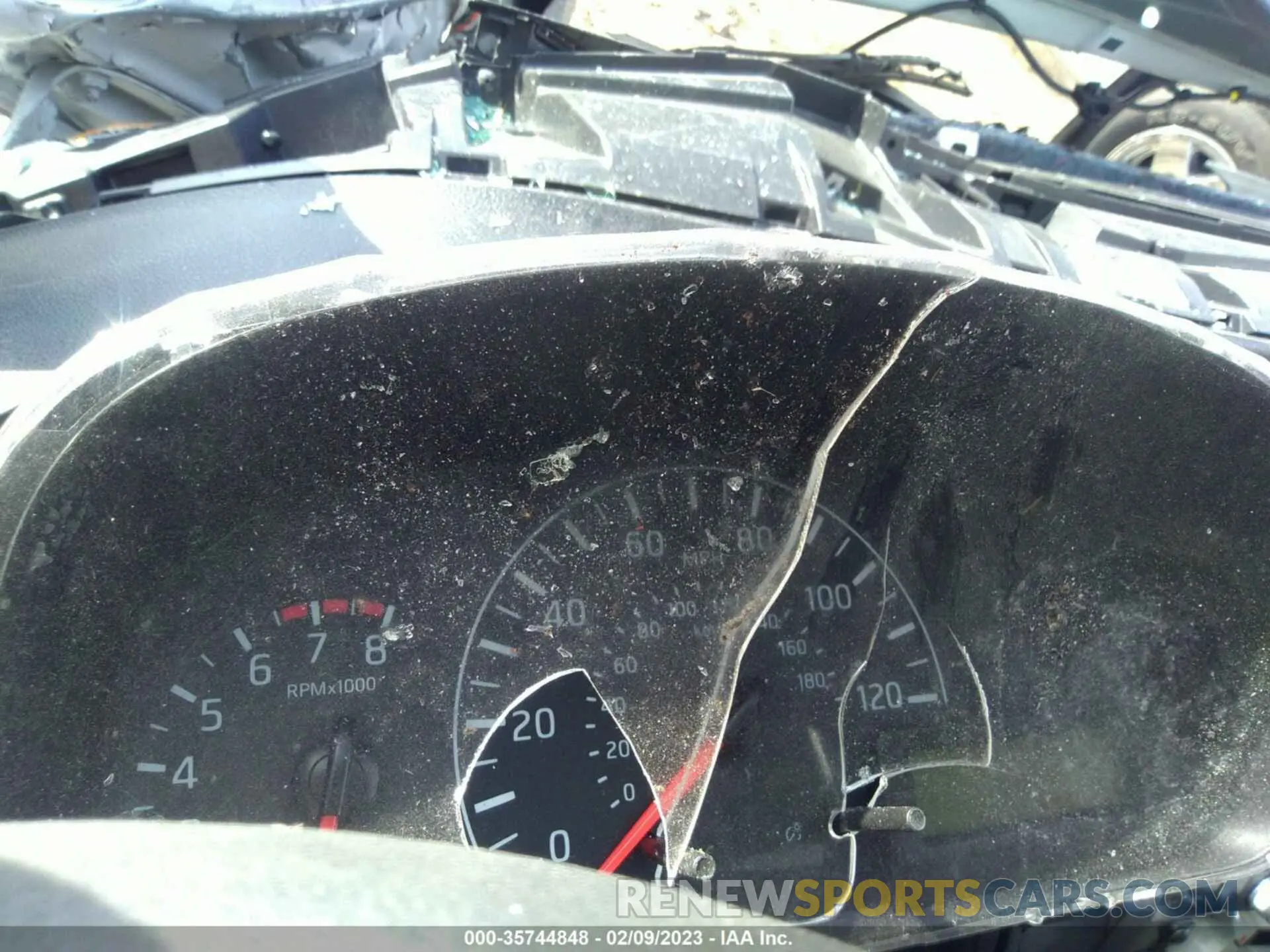 7 Photograph of a damaged car 3N6CM0KN9MK695343 NISSAN NV200 COMPACT CARGO 2021