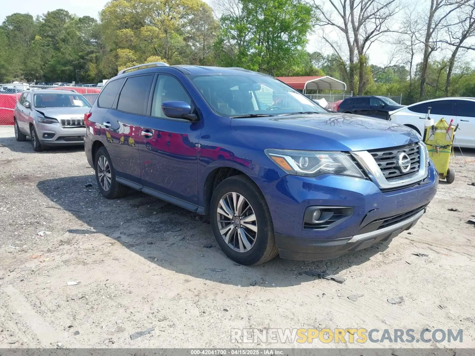 1 Photograph of a damaged car 5N1DR2MM0KC577690 NISSAN PATHFINDER 2019
