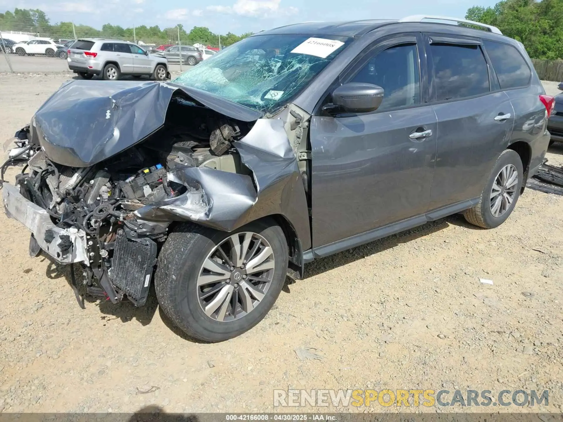 2 Photograph of a damaged car 5N1DR2MM0KC577754 NISSAN PATHFINDER 2019