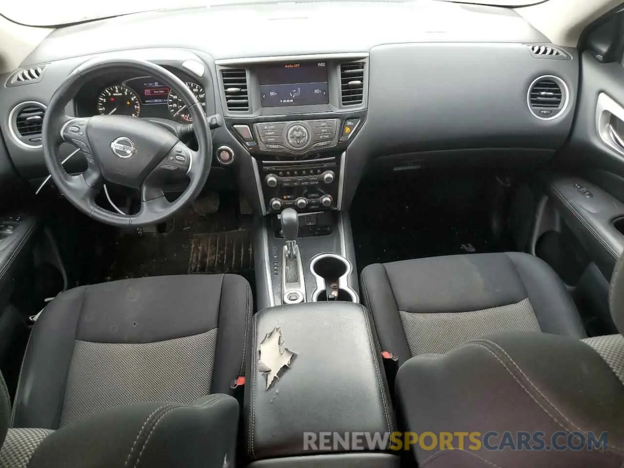 8 Photograph of a damaged car 5N1DR2MM0KC590634 NISSAN PATHFINDER 2019