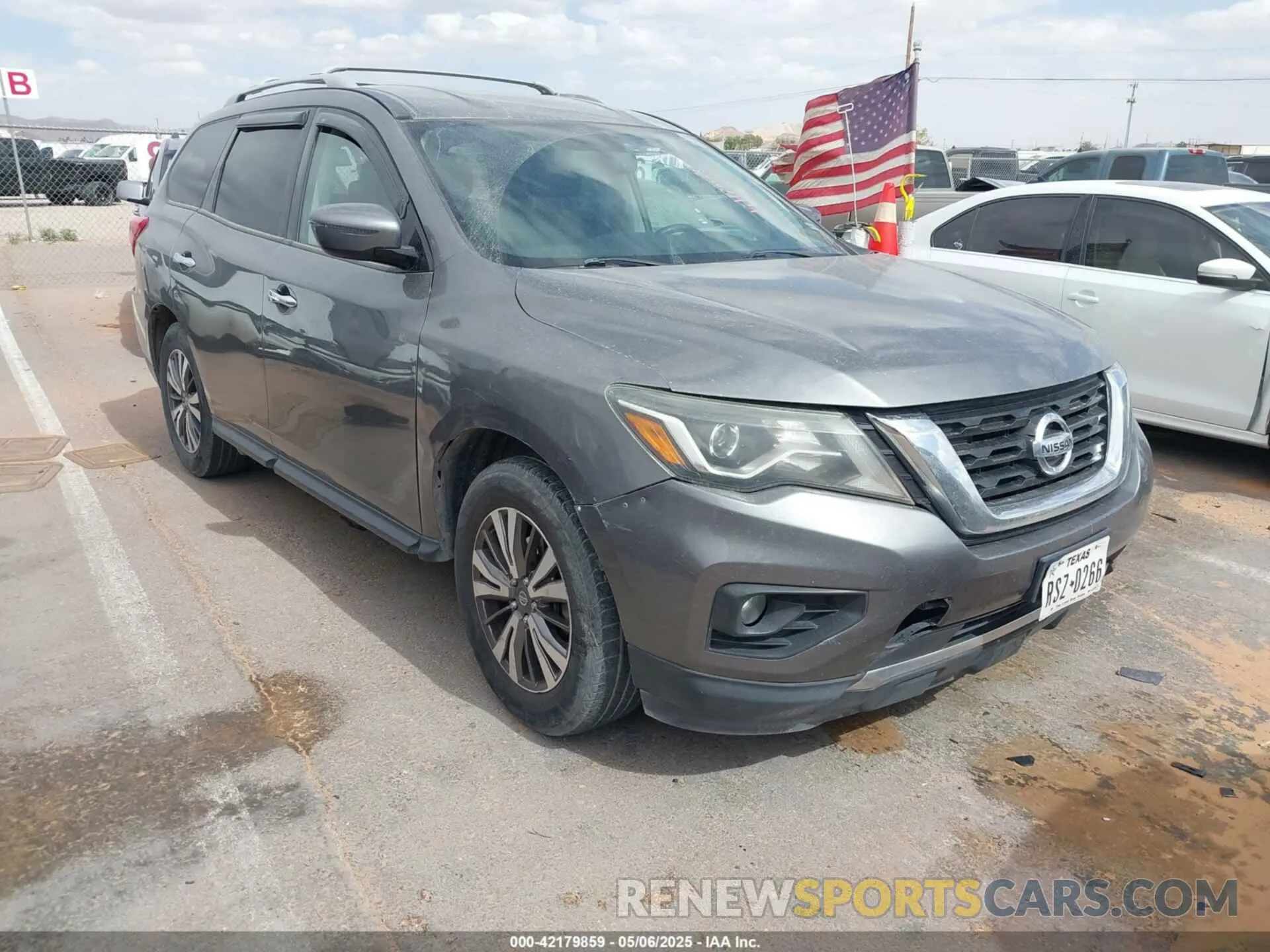 1 Photograph of a damaged car 5N1DR2MM0KC595624 NISSAN PATHFINDER 2019