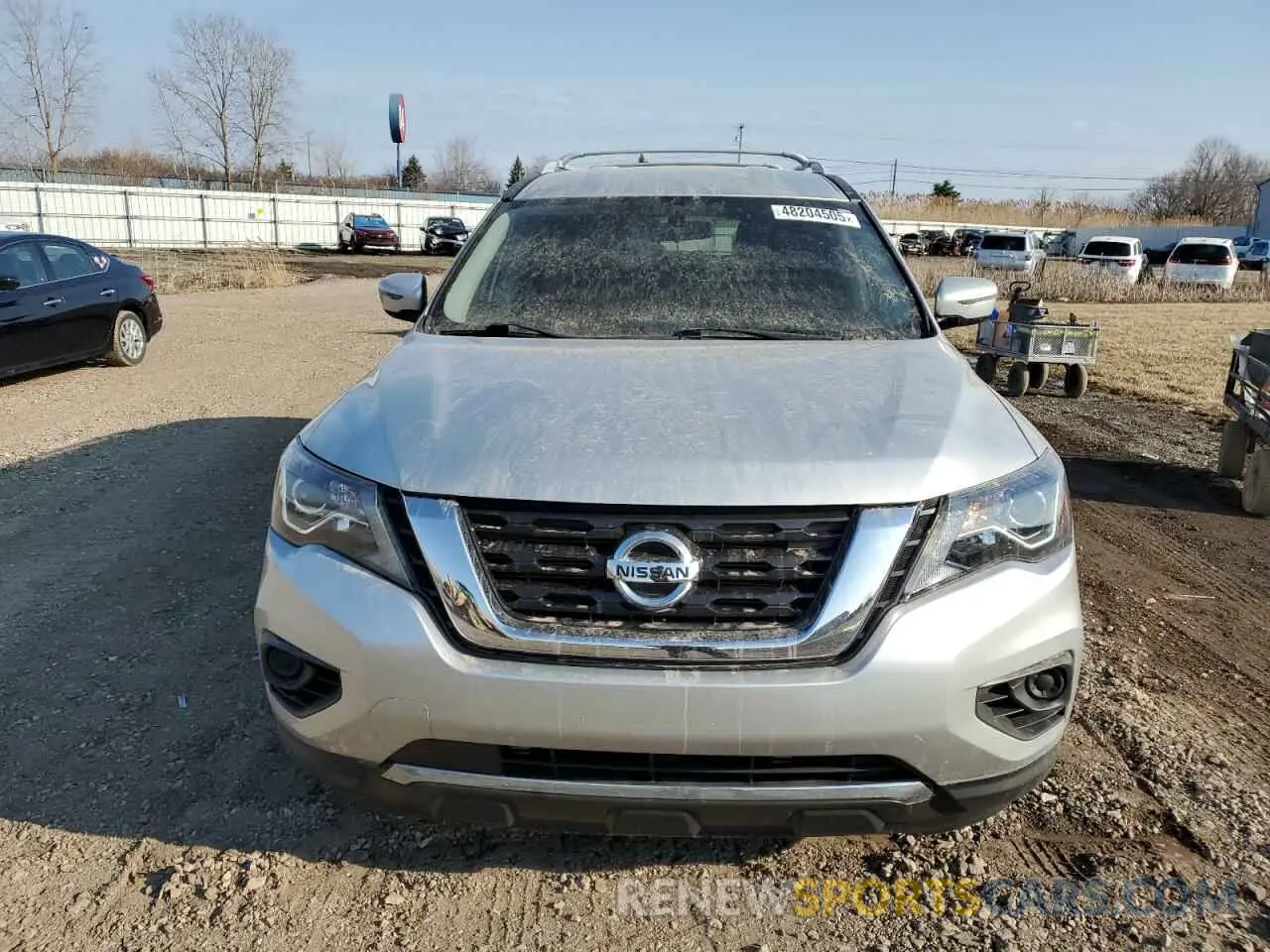 5 Photograph of a damaged car 5N1DR2MM0KC605035 NISSAN PATHFINDER 2019