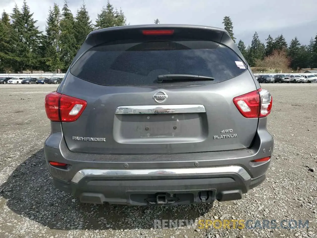 6 Photograph of a damaged car 5N1DR2MM0KC609165 NISSAN PATHFINDER 2019