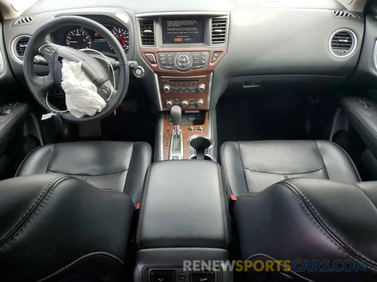 8 Photograph of a damaged car 5N1DR2MM0KC609165 NISSAN PATHFINDER 2019