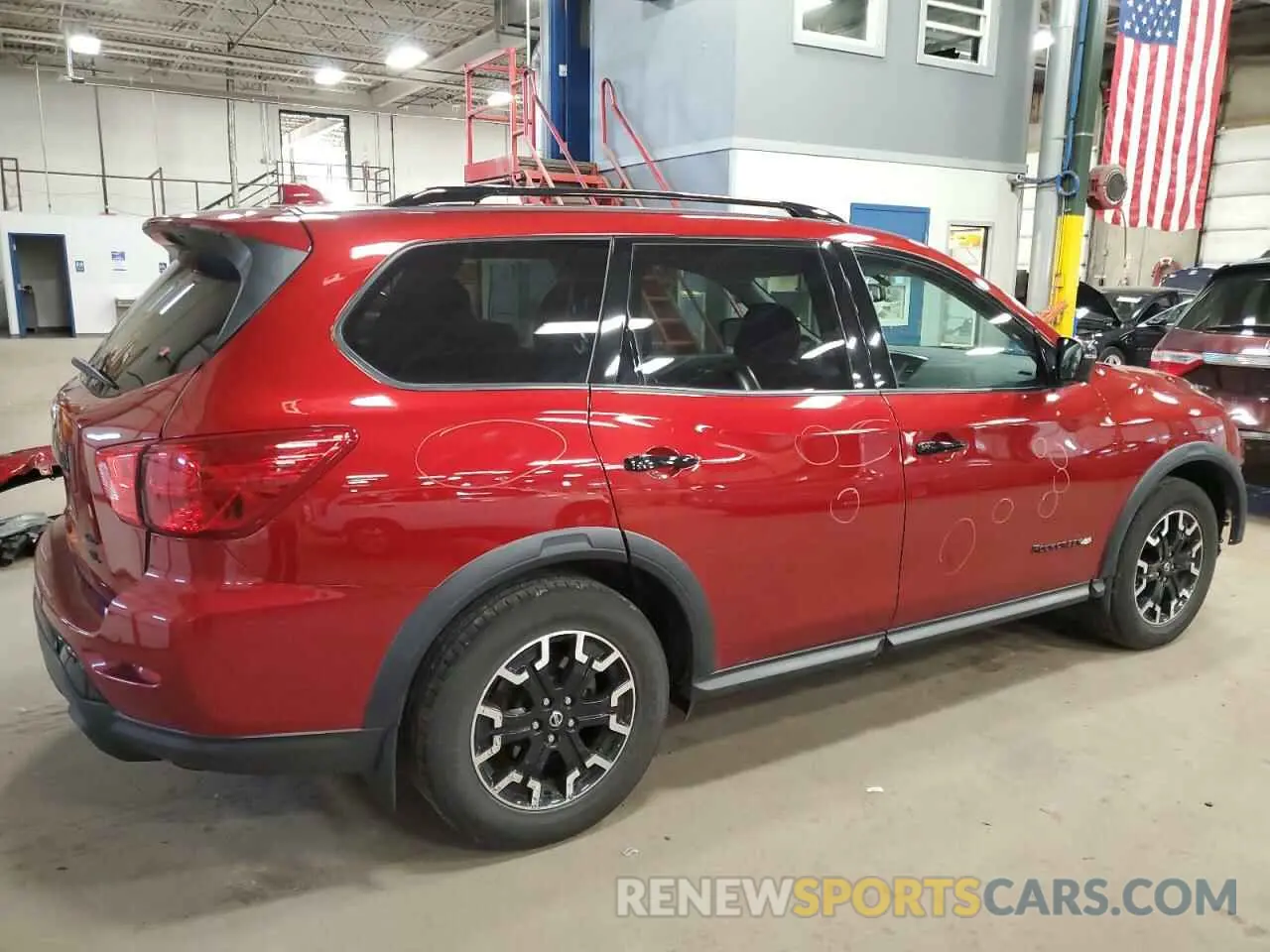 3 Photograph of a damaged car 5N1DR2MM0KC613457 NISSAN PATHFINDER 2019