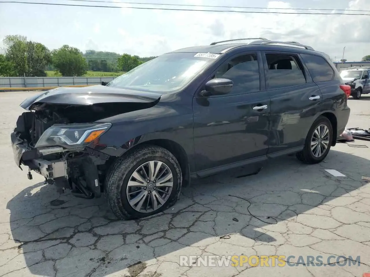 1 Photograph of a damaged car 5N1DR2MM0KC618853 NISSAN PATHFINDER 2019