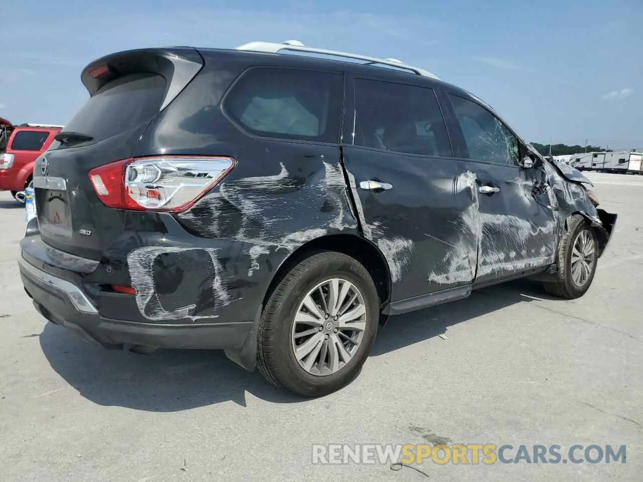 3 Photograph of a damaged car 5N1DR2MM0KC618853 NISSAN PATHFINDER 2019