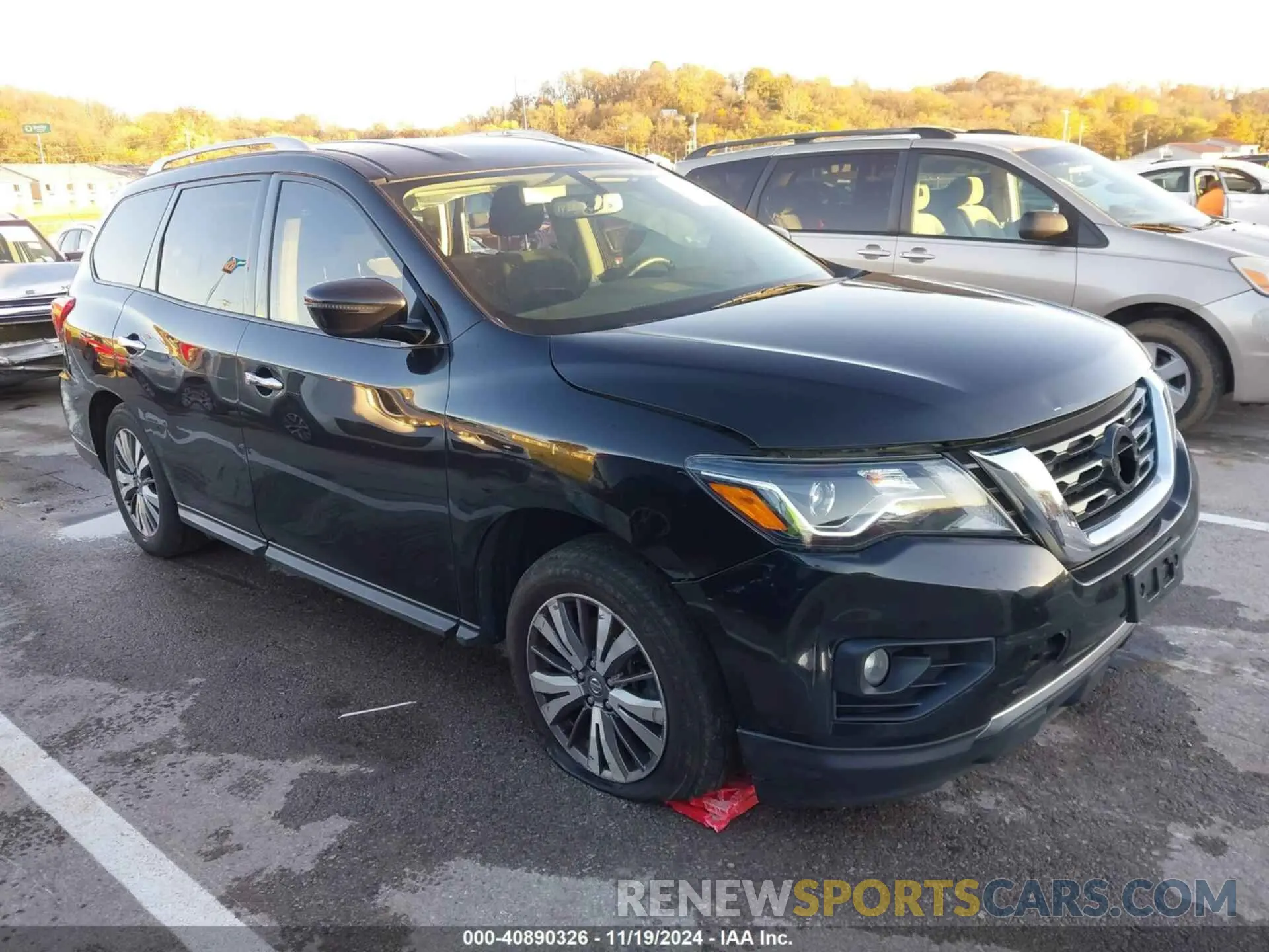 1 Photograph of a damaged car 5N1DR2MM0KC623731 NISSAN PATHFINDER 2019
