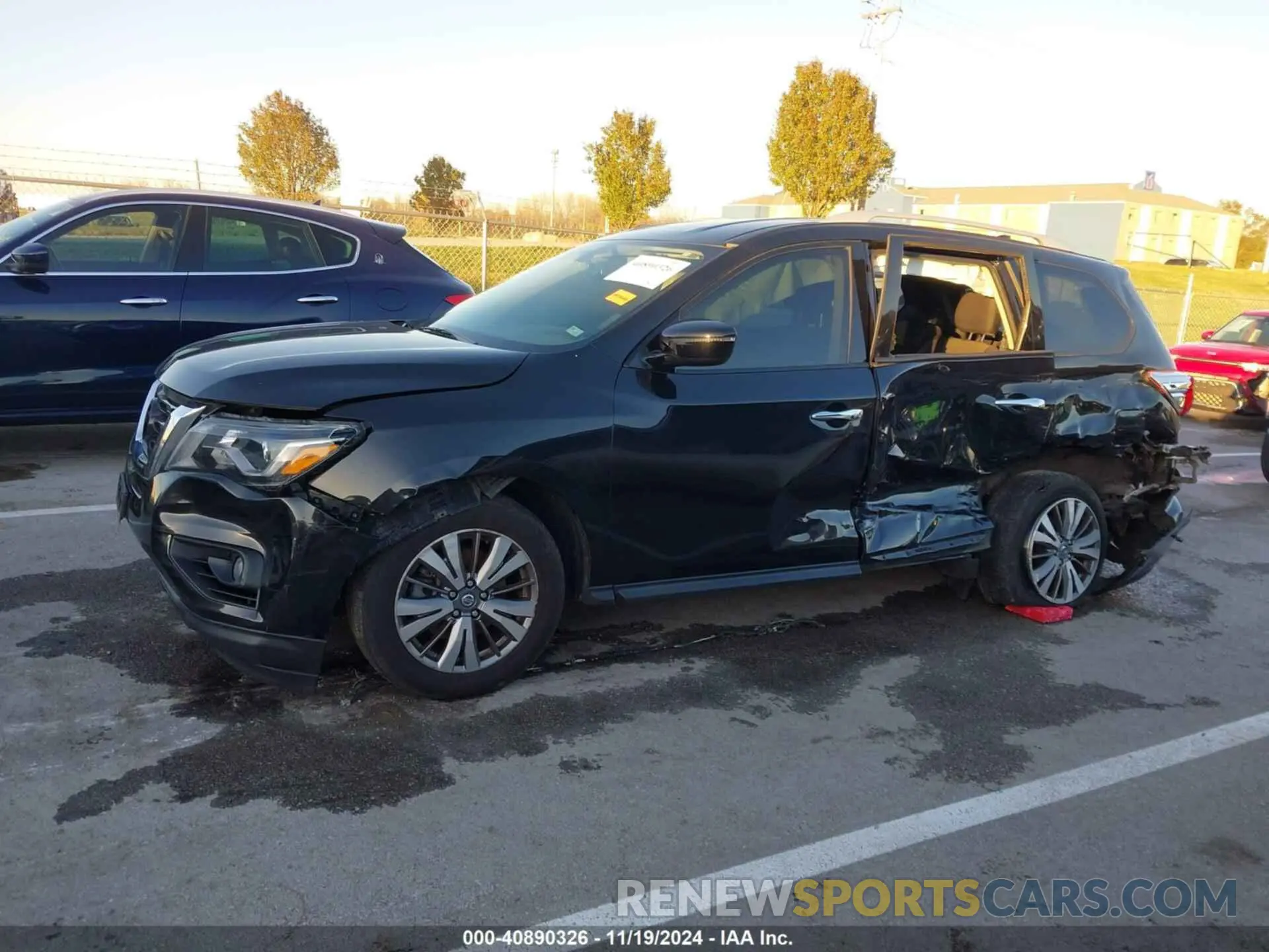 14 Photograph of a damaged car 5N1DR2MM0KC623731 NISSAN PATHFINDER 2019