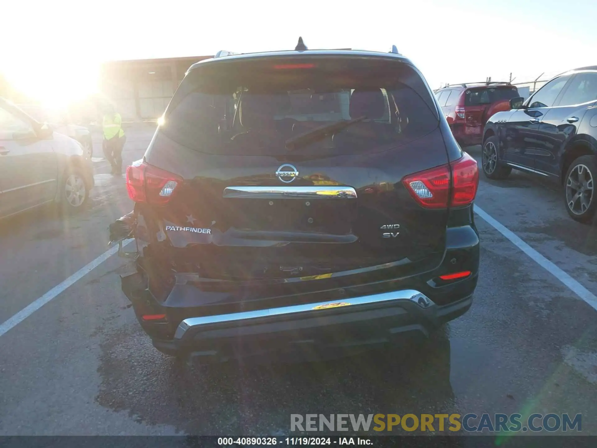 16 Photograph of a damaged car 5N1DR2MM0KC623731 NISSAN PATHFINDER 2019