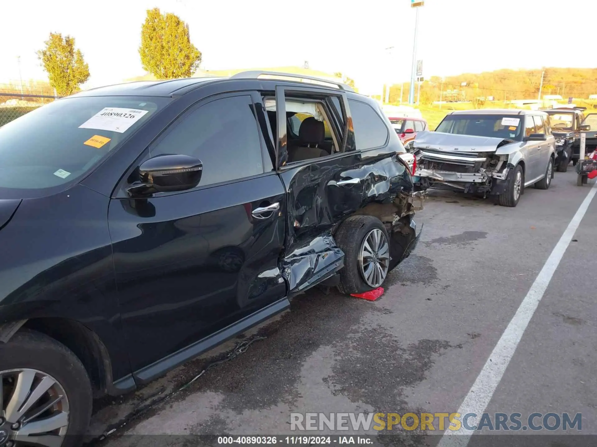 6 Photograph of a damaged car 5N1DR2MM0KC623731 NISSAN PATHFINDER 2019