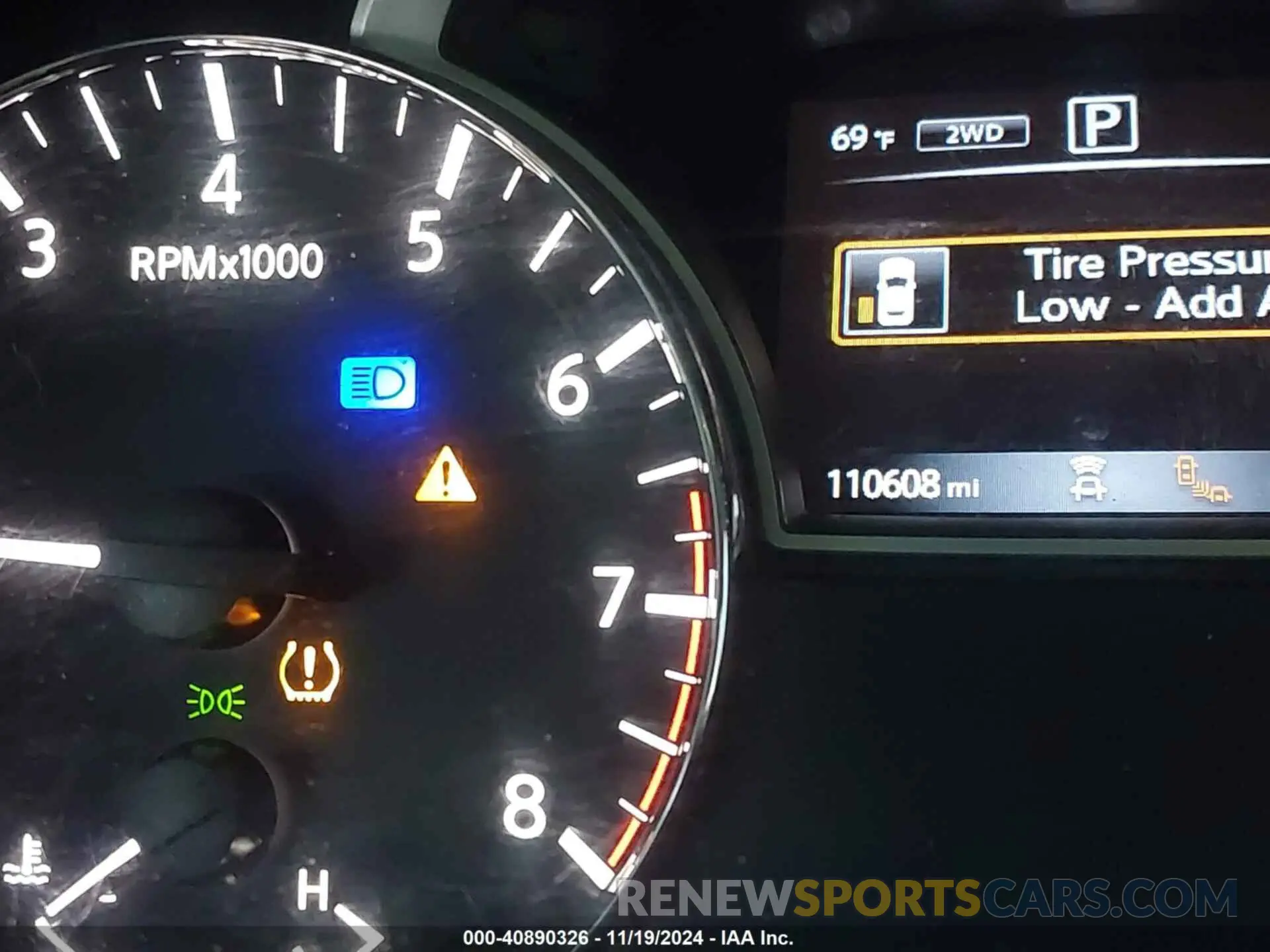 7 Photograph of a damaged car 5N1DR2MM0KC623731 NISSAN PATHFINDER 2019