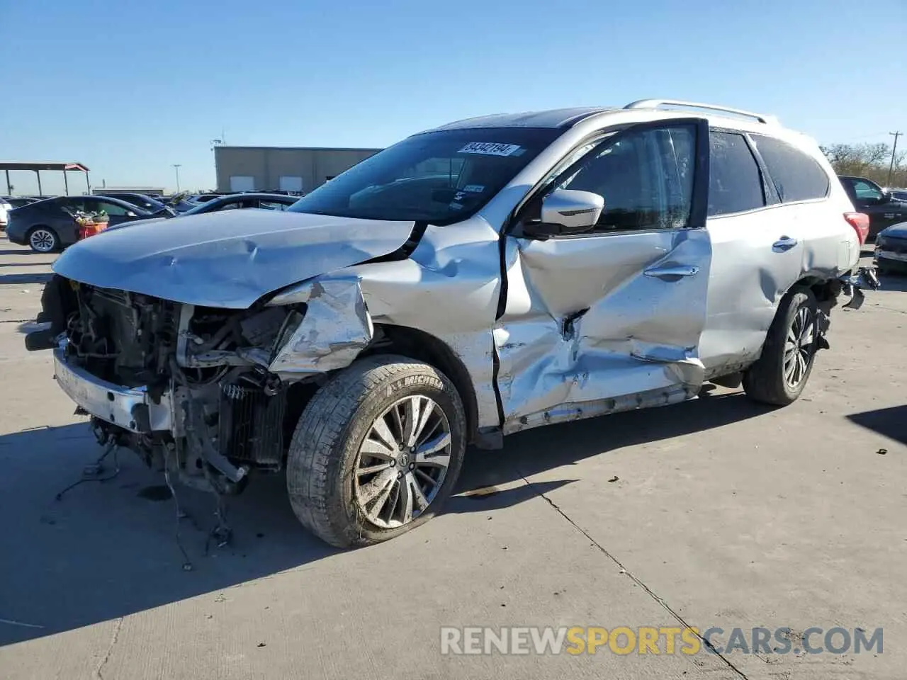 1 Photograph of a damaged car 5N1DR2MM0KC637631 NISSAN PATHFINDER 2019