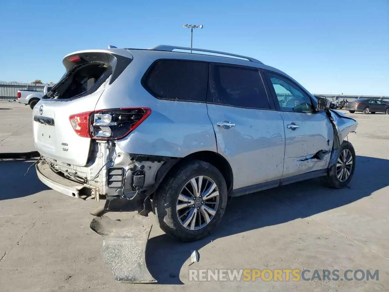 3 Photograph of a damaged car 5N1DR2MM0KC637631 NISSAN PATHFINDER 2019