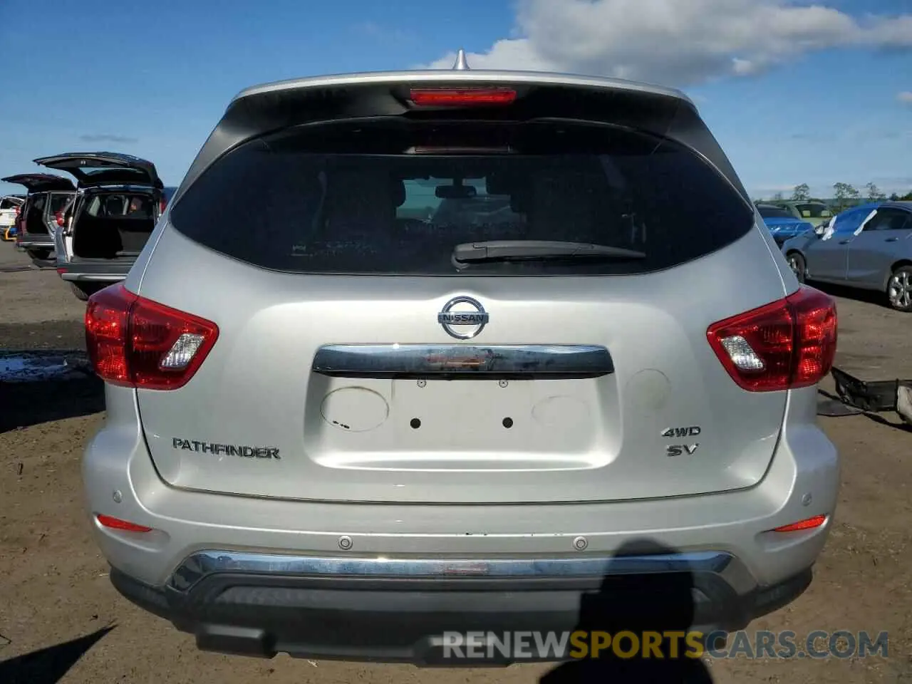 6 Photograph of a damaged car 5N1DR2MM0KC646152 NISSAN PATHFINDER 2019