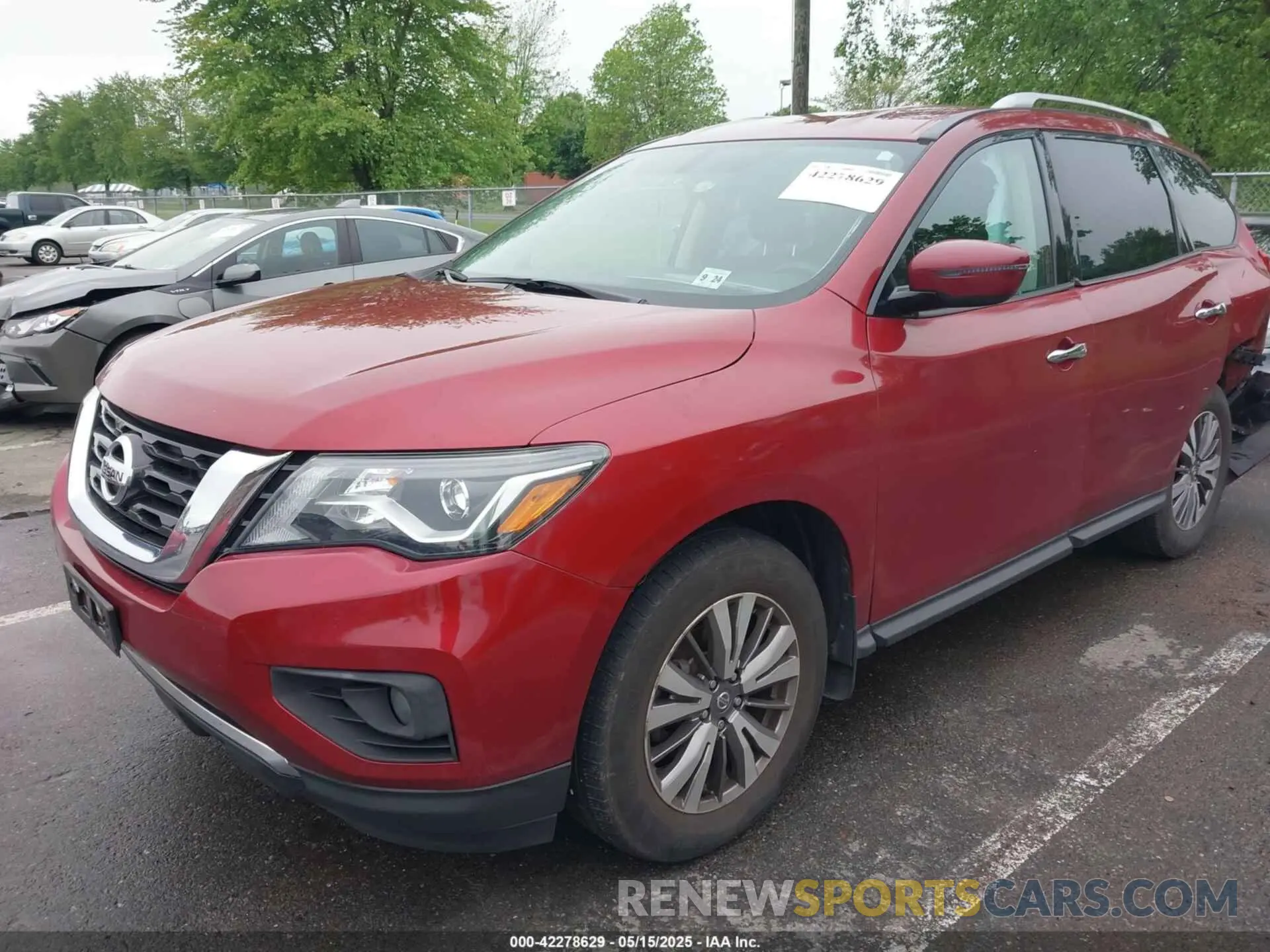 2 Photograph of a damaged car 5N1DR2MM0KC652341 NISSAN PATHFINDER 2019