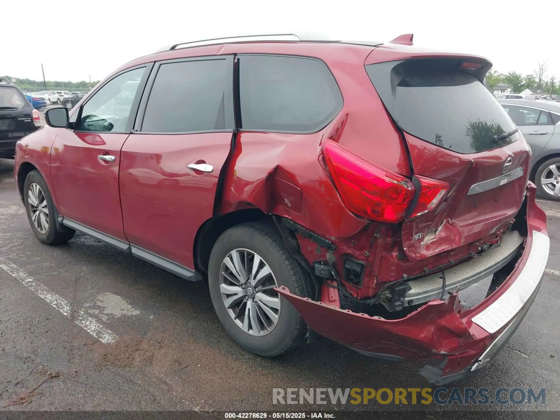 3 Photograph of a damaged car 5N1DR2MM0KC652341 NISSAN PATHFINDER 2019