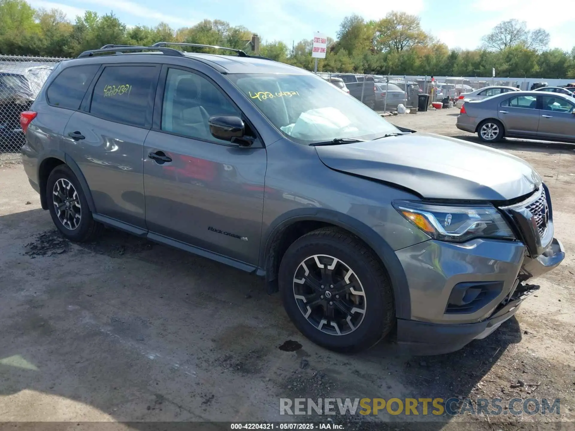 1 Photograph of a damaged car 5N1DR2MM1KC614505 NISSAN PATHFINDER 2019