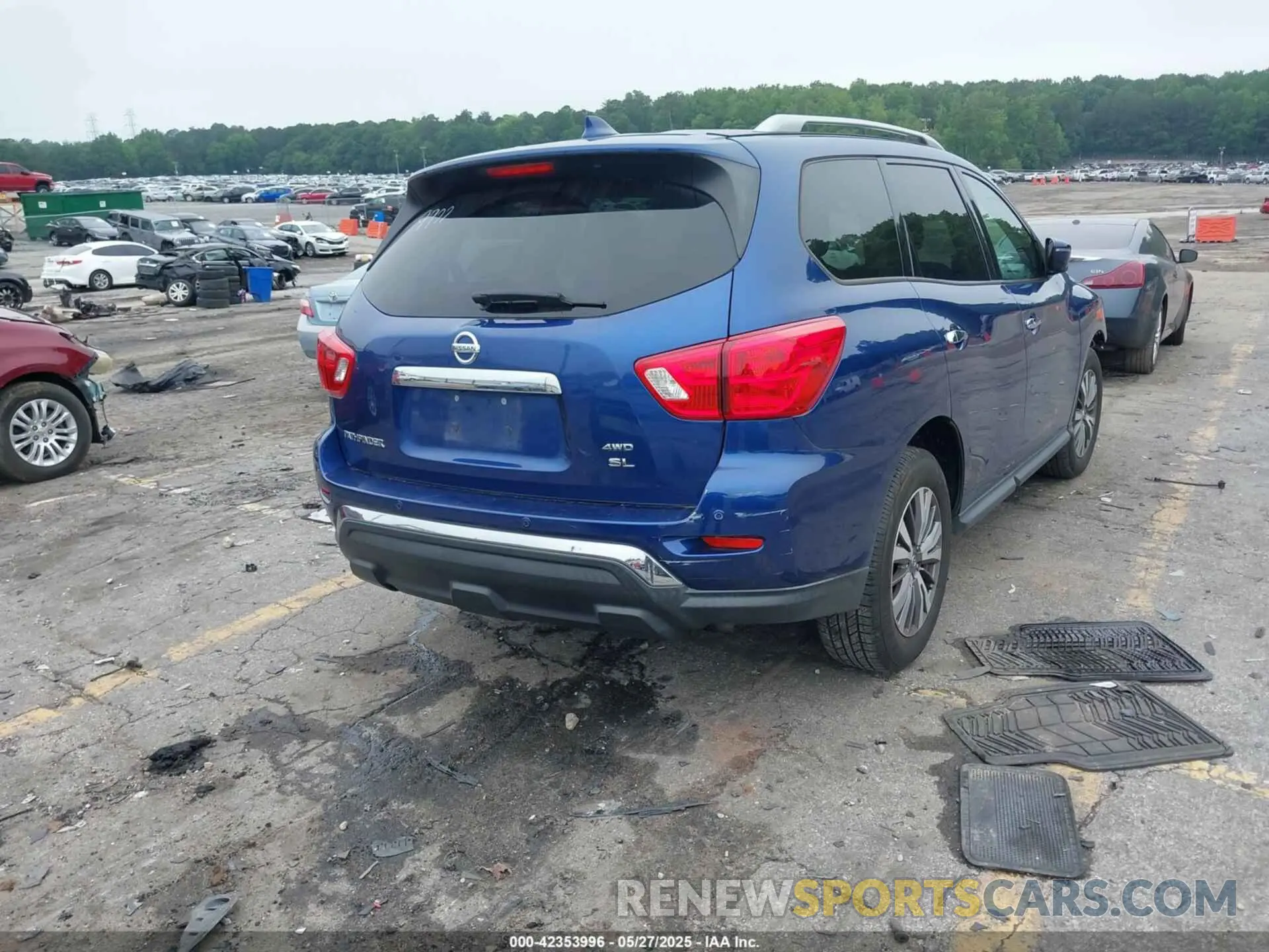 4 Photograph of a damaged car 5N1DR2MM1KC619977 NISSAN PATHFINDER 2019