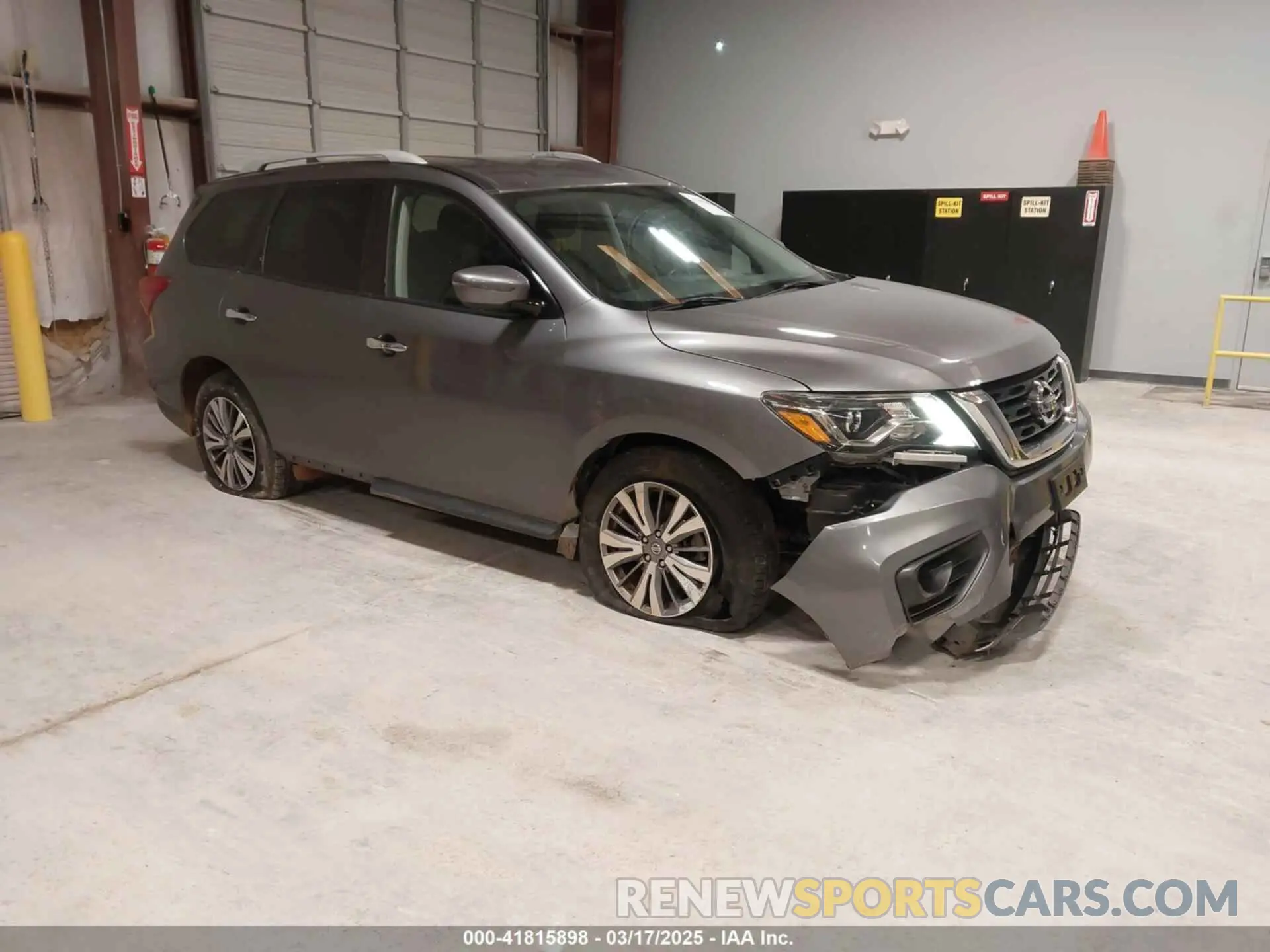 1 Photograph of a damaged car 5N1DR2MM1KC628212 NISSAN PATHFINDER 2019