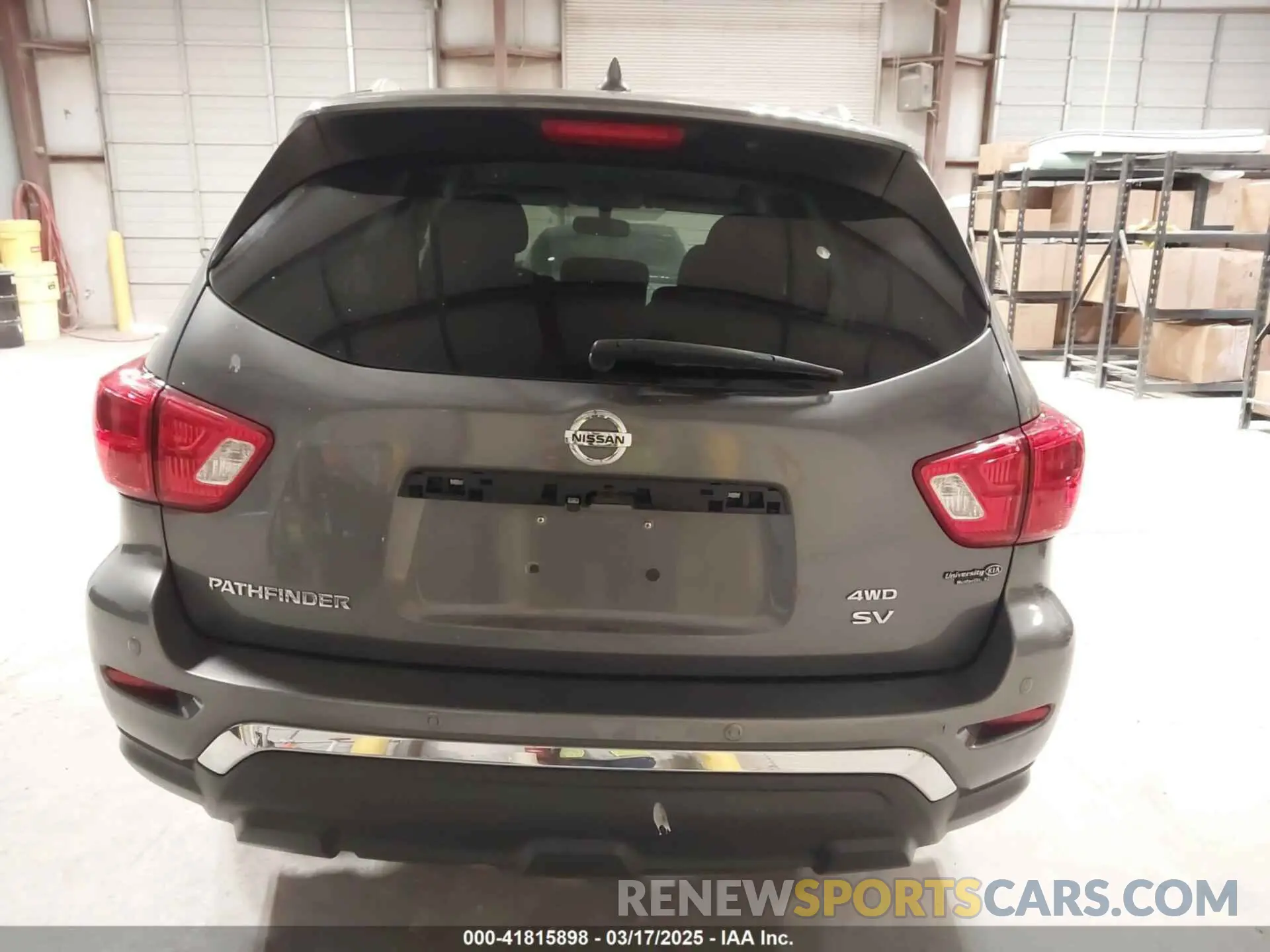 16 Photograph of a damaged car 5N1DR2MM1KC628212 NISSAN PATHFINDER 2019