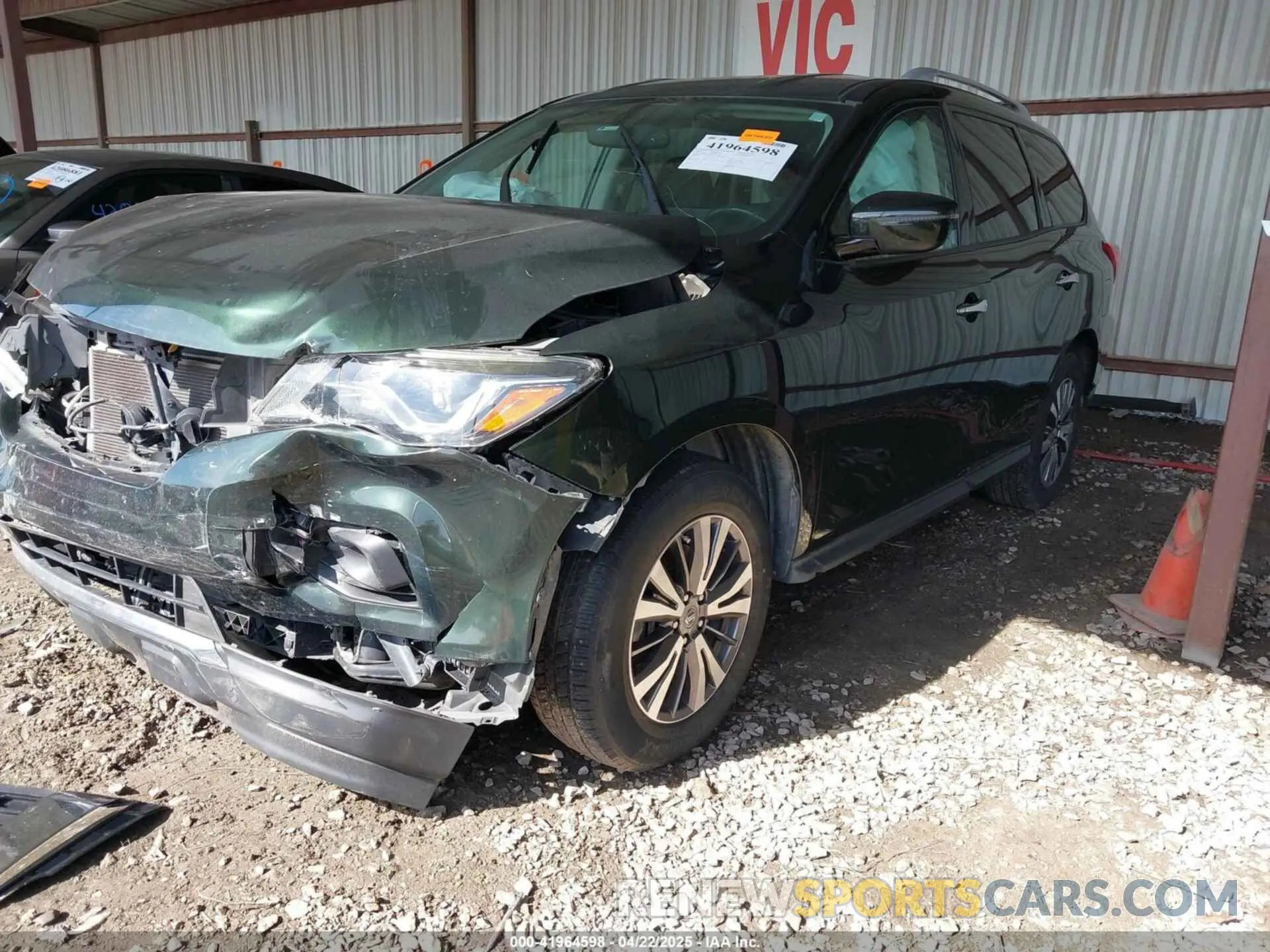 2 Photograph of a damaged car 5N1DR2MM2KC576444 NISSAN PATHFINDER 2019
