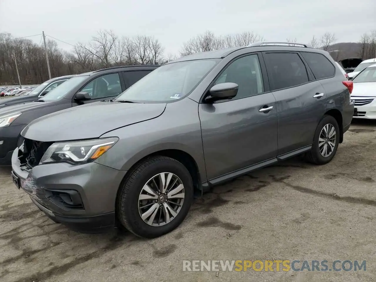 1 Photograph of a damaged car 5N1DR2MM2KC592188 NISSAN PATHFINDER 2019