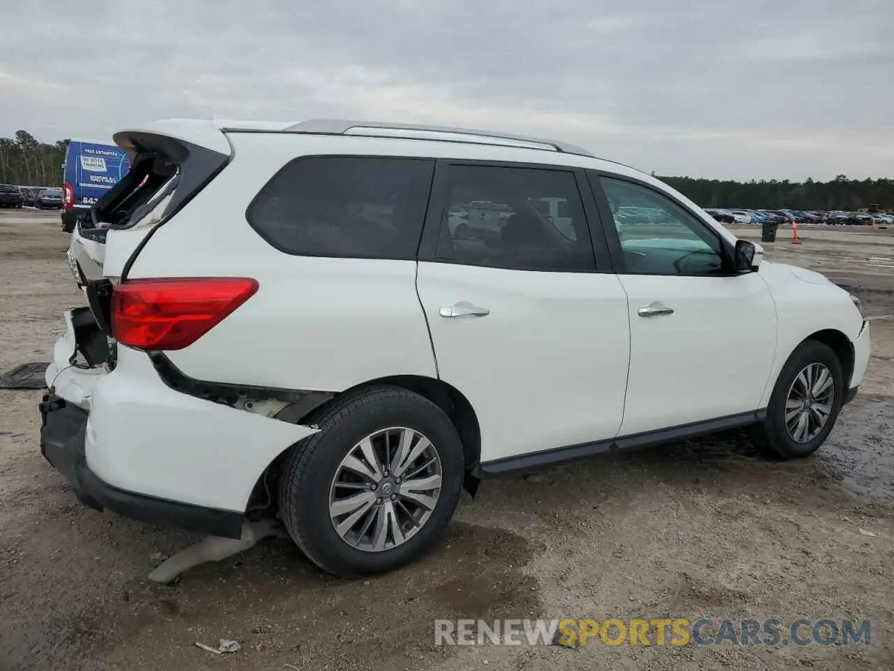 3 Photograph of a damaged car 5N1DR2MM2KC608065 NISSAN PATHFINDER 2019