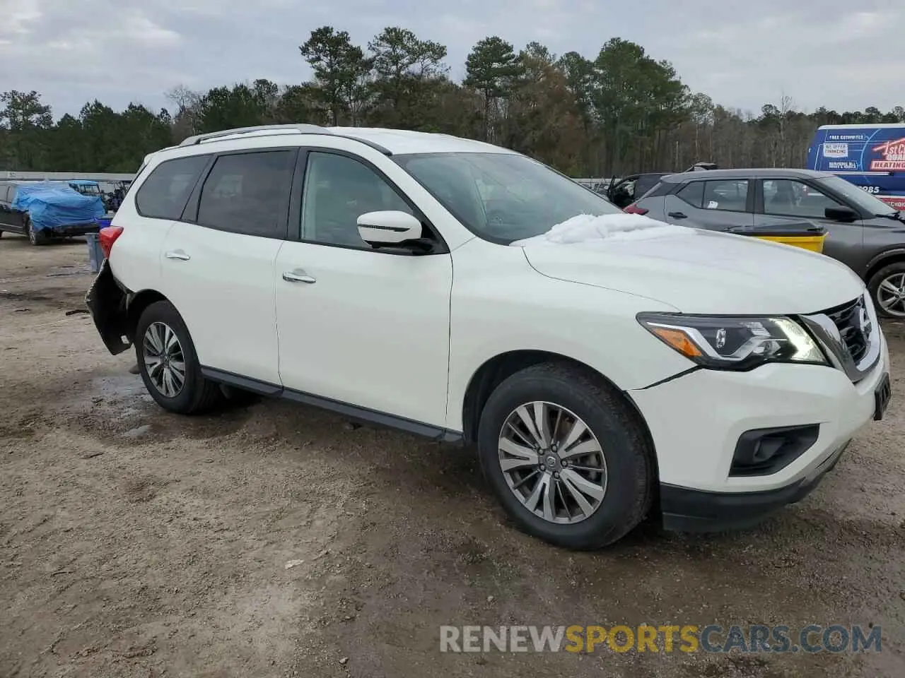 4 Photograph of a damaged car 5N1DR2MM2KC608065 NISSAN PATHFINDER 2019