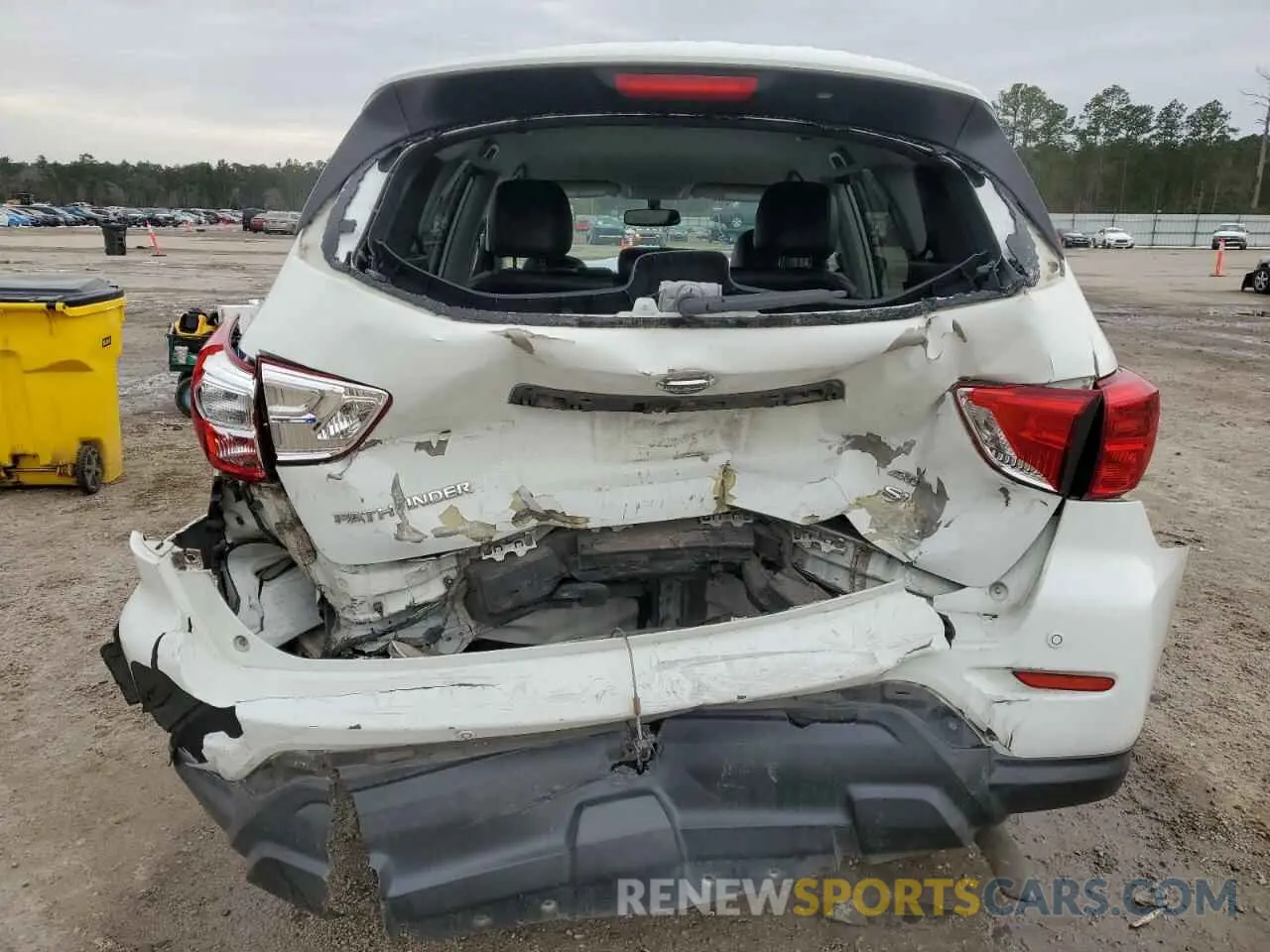 6 Photograph of a damaged car 5N1DR2MM2KC608065 NISSAN PATHFINDER 2019