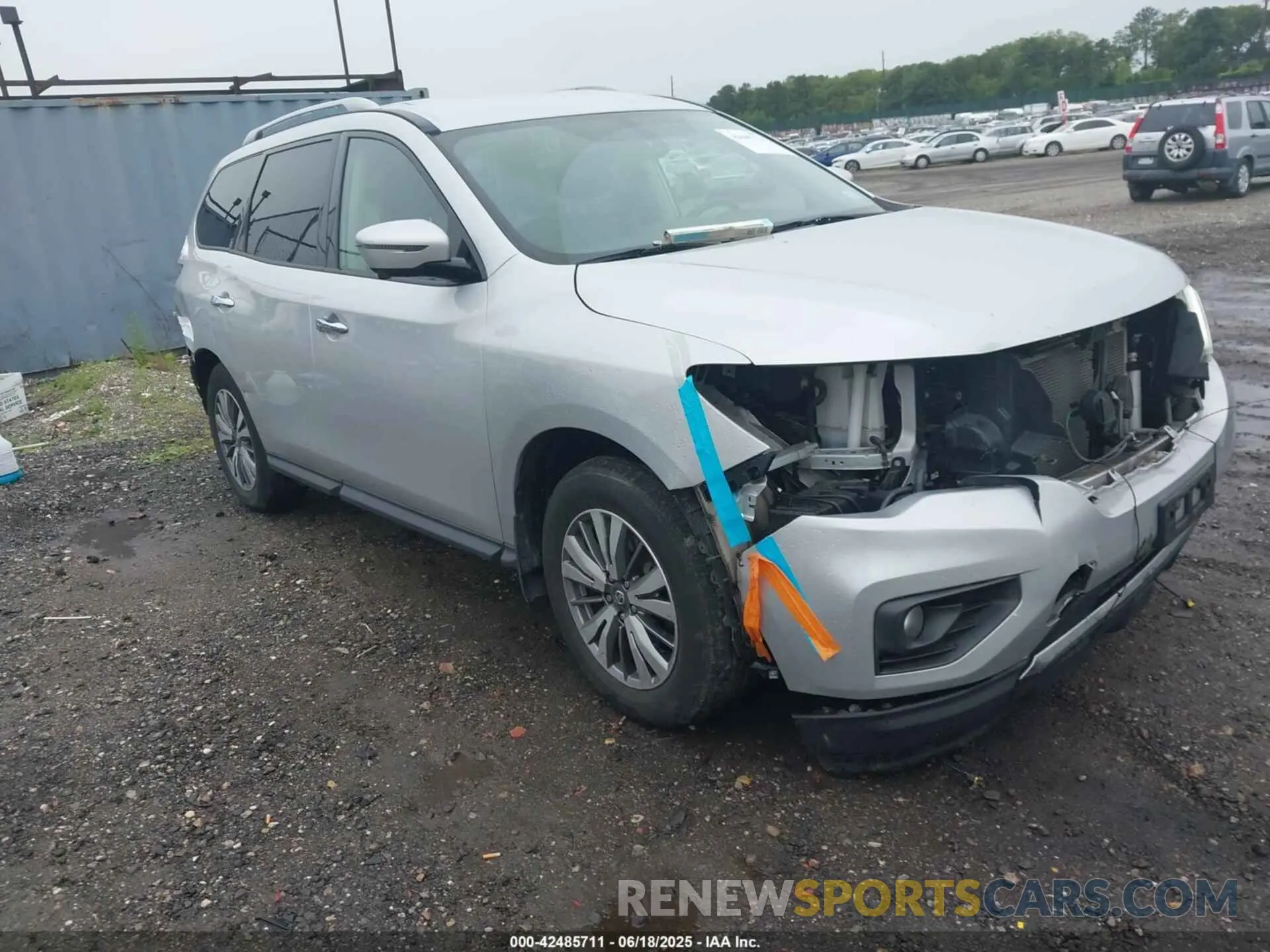 1 Photograph of a damaged car 5N1DR2MM2KC621799 NISSAN PATHFINDER 2019