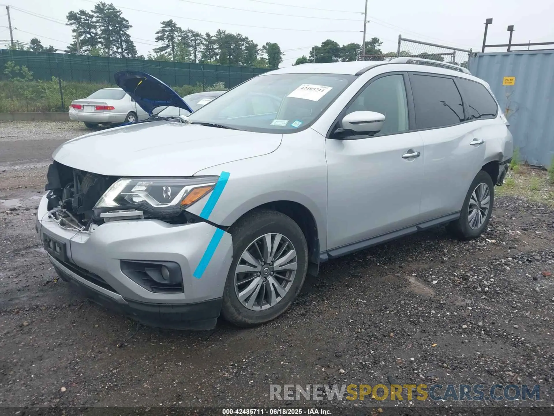 2 Photograph of a damaged car 5N1DR2MM2KC621799 NISSAN PATHFINDER 2019