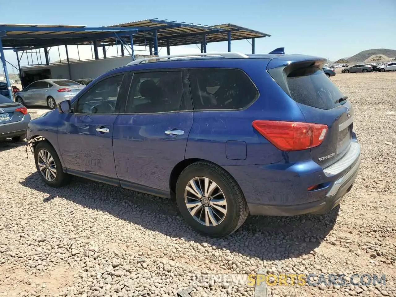 2 Photograph of a damaged car 5N1DR2MM2KC637341 NISSAN PATHFINDER 2019