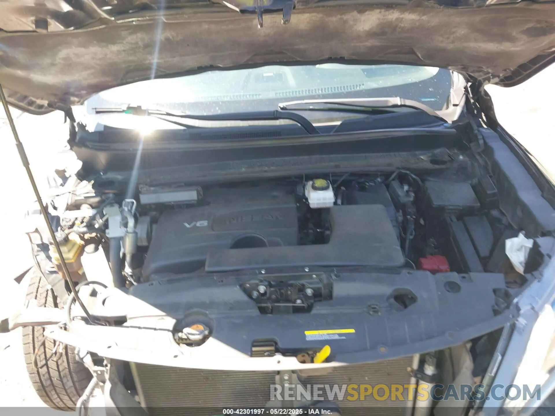 10 Photograph of a damaged car 5N1DR2MM2KC642006 NISSAN PATHFINDER 2019