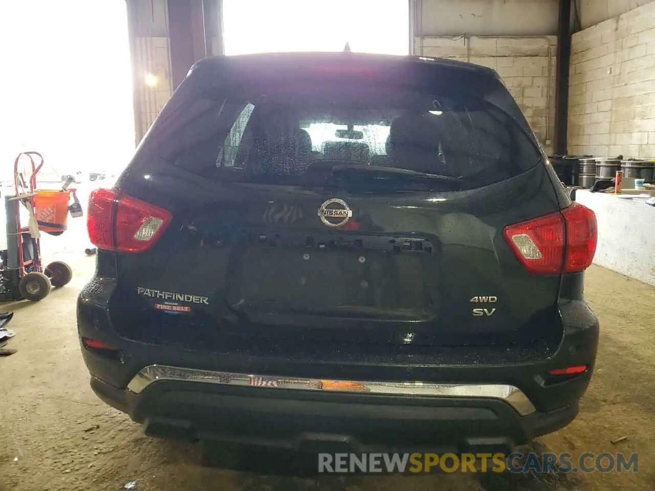 6 Photograph of a damaged car 5N1DR2MM2KC642300 NISSAN PATHFINDER 2019