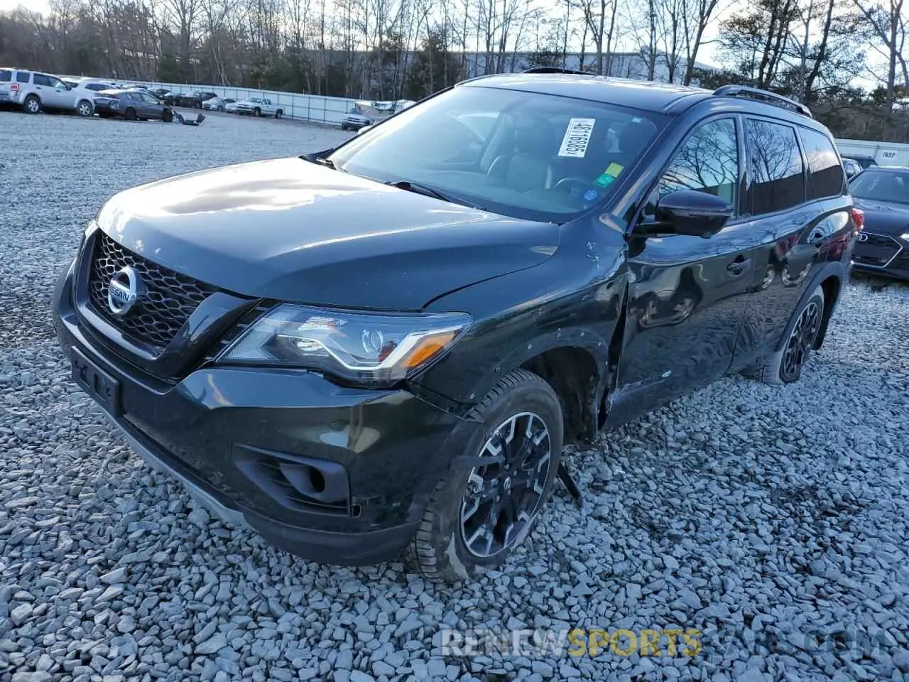 1 Photograph of a damaged car 5N1DR2MM2KC650705 NISSAN PATHFINDER 2019