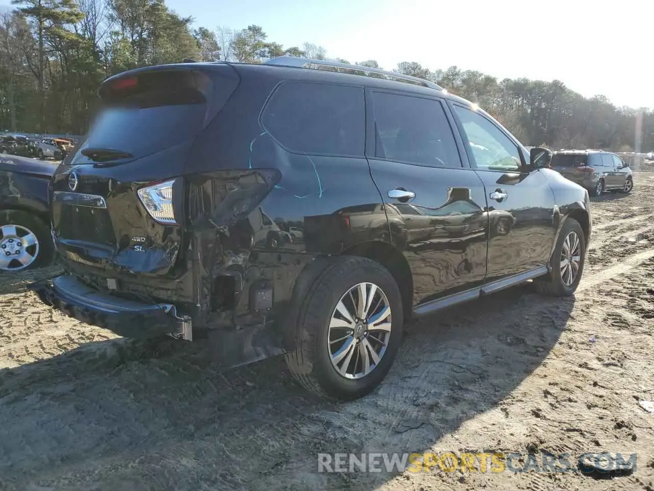 3 Photograph of a damaged car 5N1DR2MM3KC588909 NISSAN PATHFINDER 2019