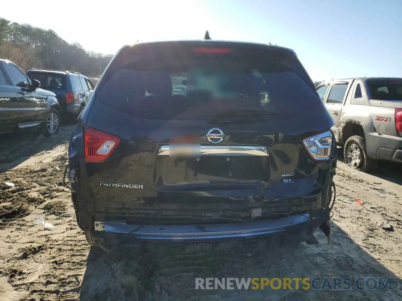 6 Photograph of a damaged car 5N1DR2MM3KC588909 NISSAN PATHFINDER 2019
