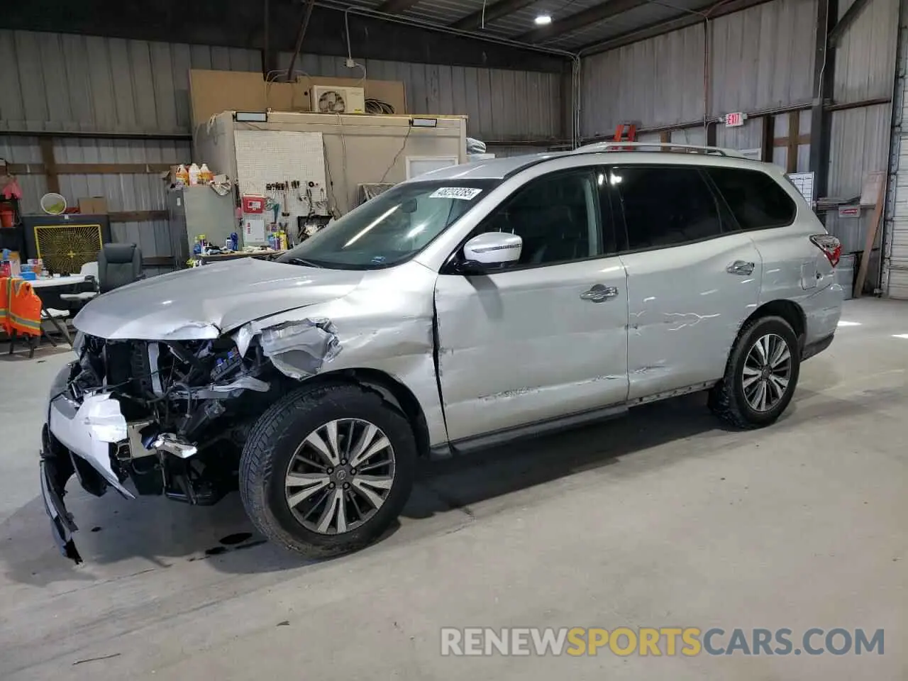 1 Photograph of a damaged car 5N1DR2MM3KC596184 NISSAN PATHFINDER 2019