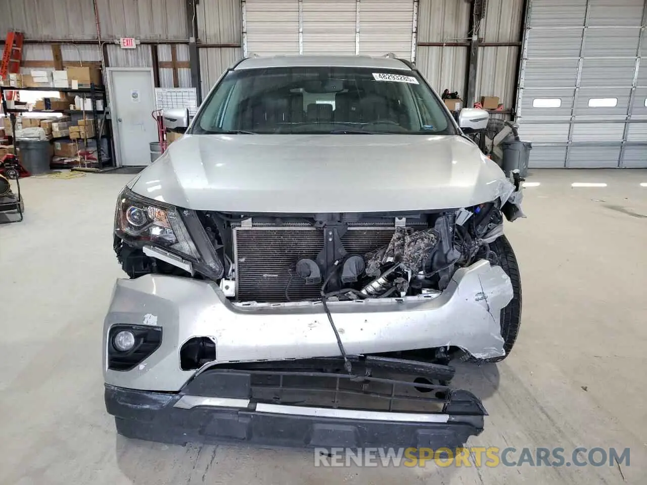 5 Photograph of a damaged car 5N1DR2MM3KC596184 NISSAN PATHFINDER 2019