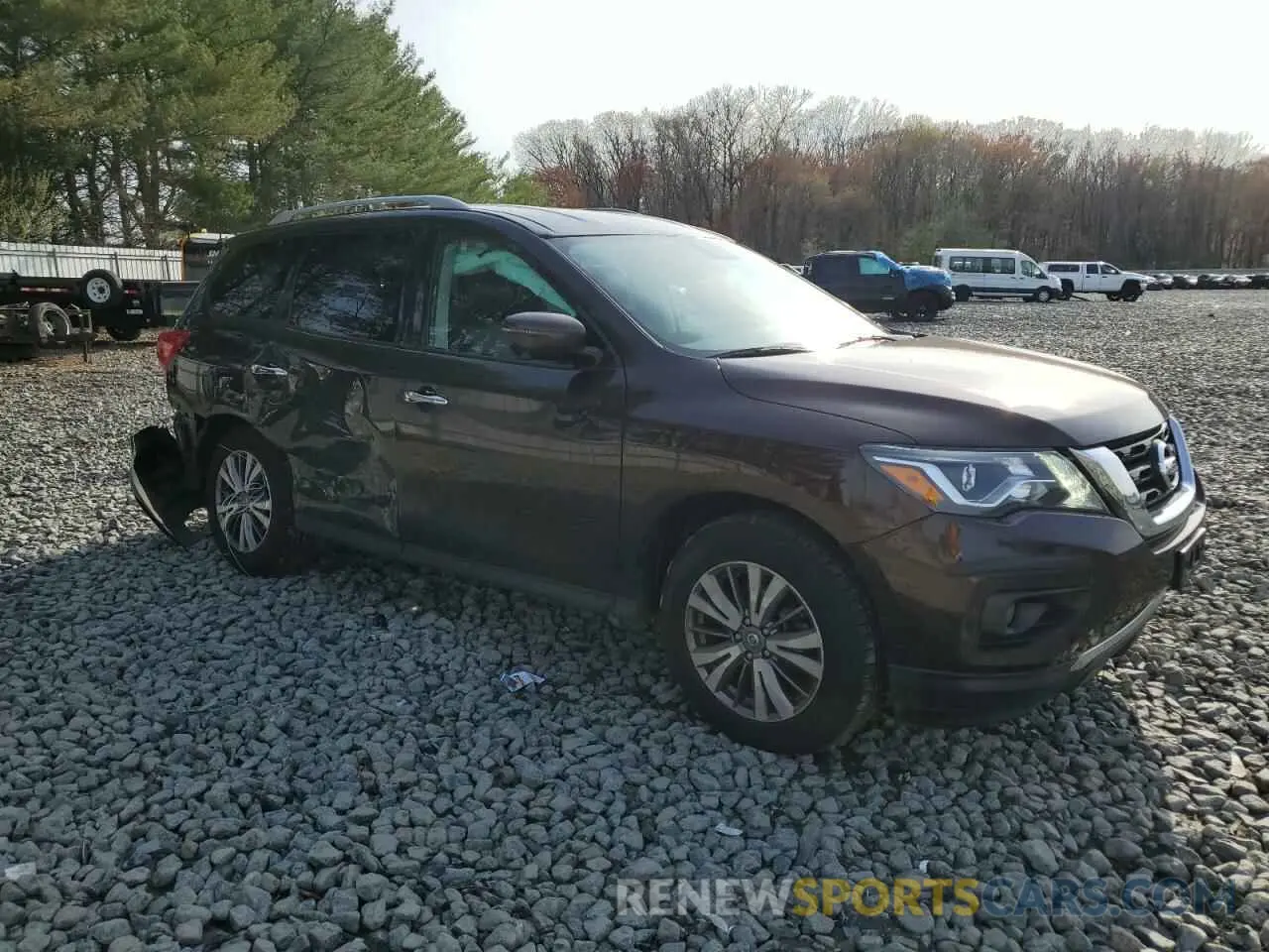 4 Photograph of a damaged car 5N1DR2MM3KC611962 NISSAN PATHFINDER 2019
