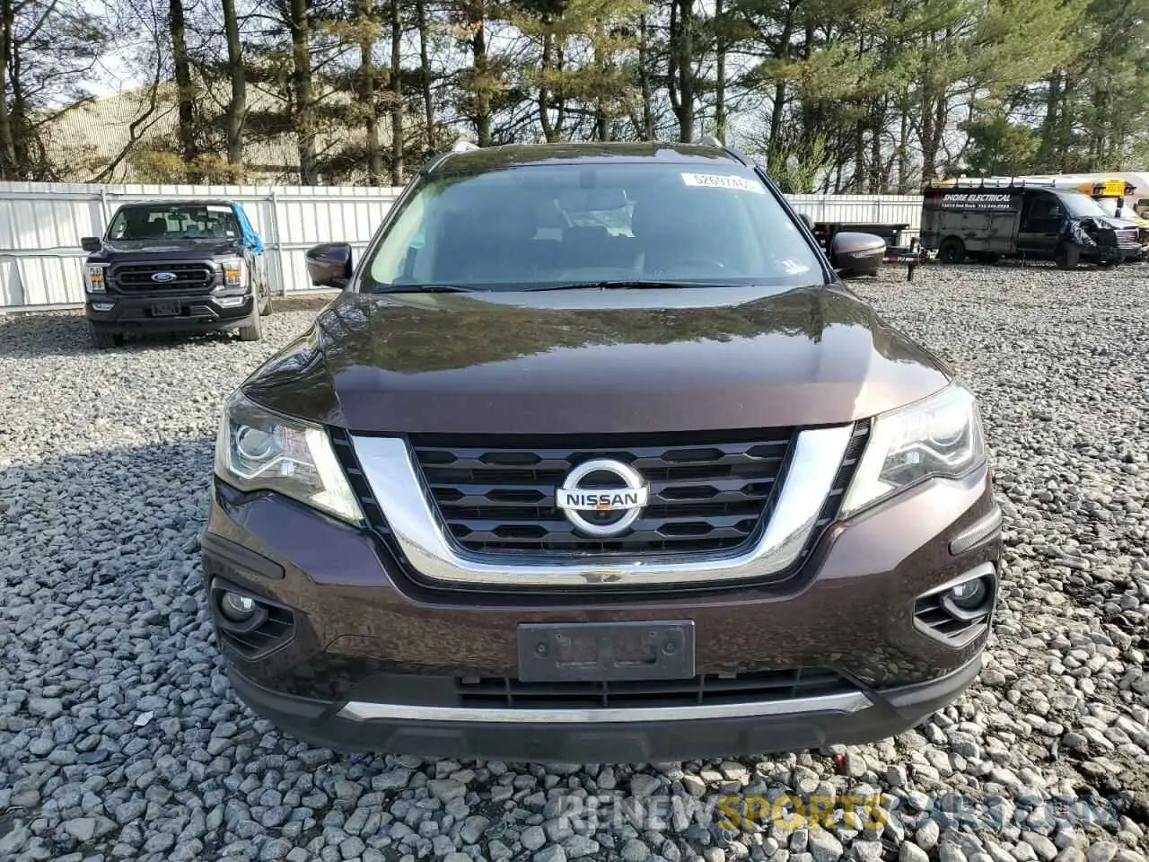 5 Photograph of a damaged car 5N1DR2MM3KC611962 NISSAN PATHFINDER 2019