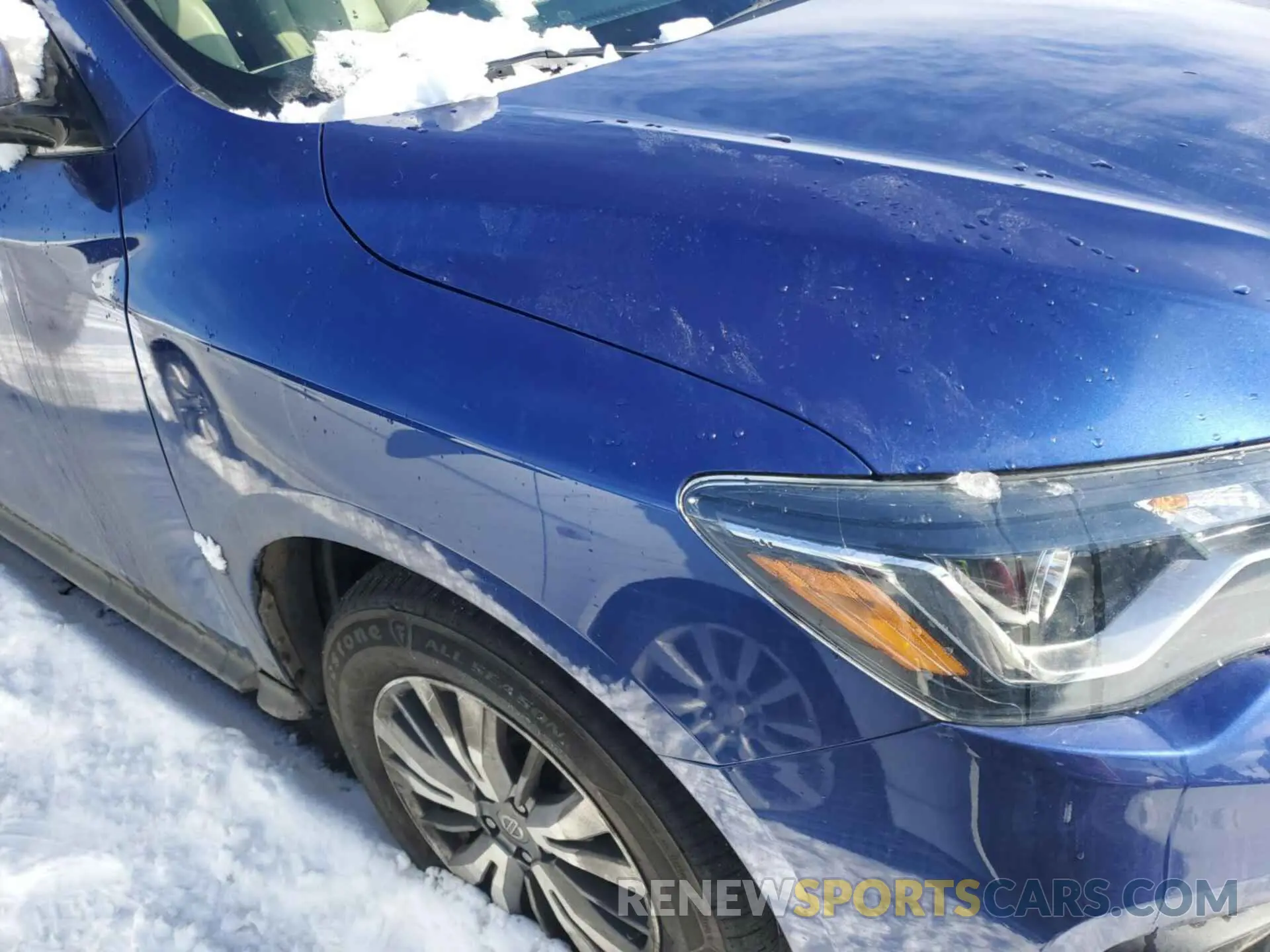 4 Photograph of a damaged car 5N1DR2MM3KC613694 NISSAN PATHFINDER 2019